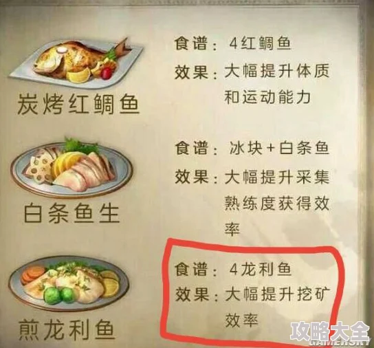 明日之后新食谱揭秘：红杉镇烤鲈鱼制作攻略与热门食材获取方法